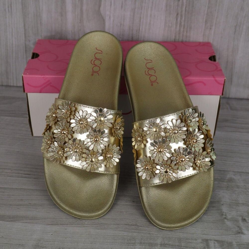 Unbranded Women's Gold Sandals
